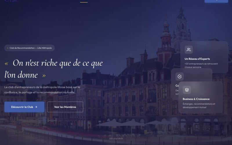 Site web Groupe CIEL